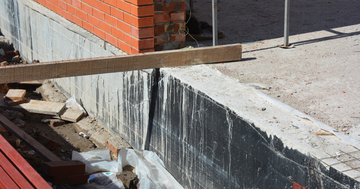 Basement waterproofing and structural repair